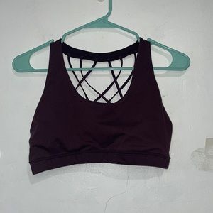 Size M Women’s Marika Maroon Sports Bra